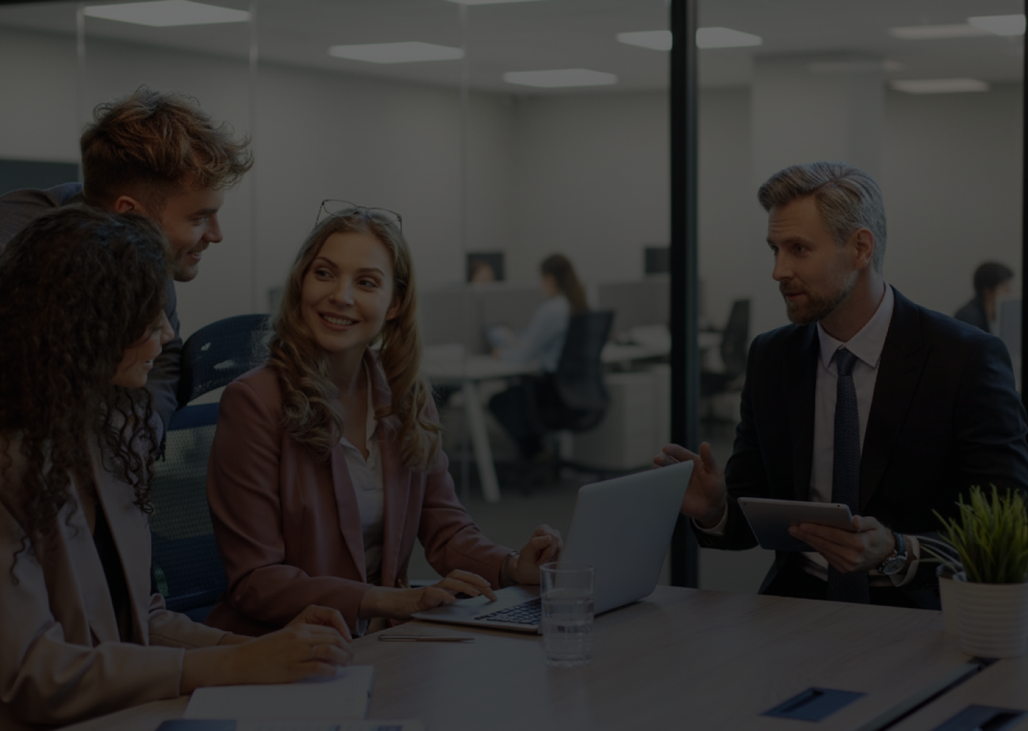 Expeed home page section background