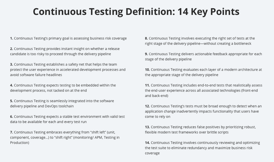 continuous testing definition